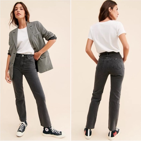 ROLLA'S Denim - ROLLA'S classic straight high rise jeans